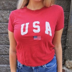 Brandy Melville “USA” top